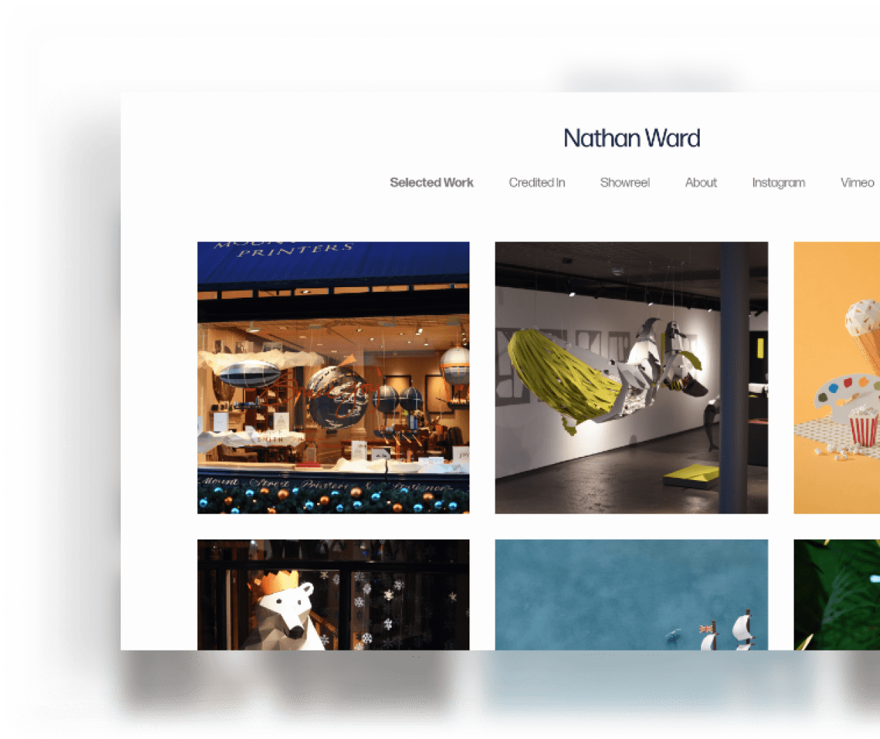 Nathan Ward portfolio