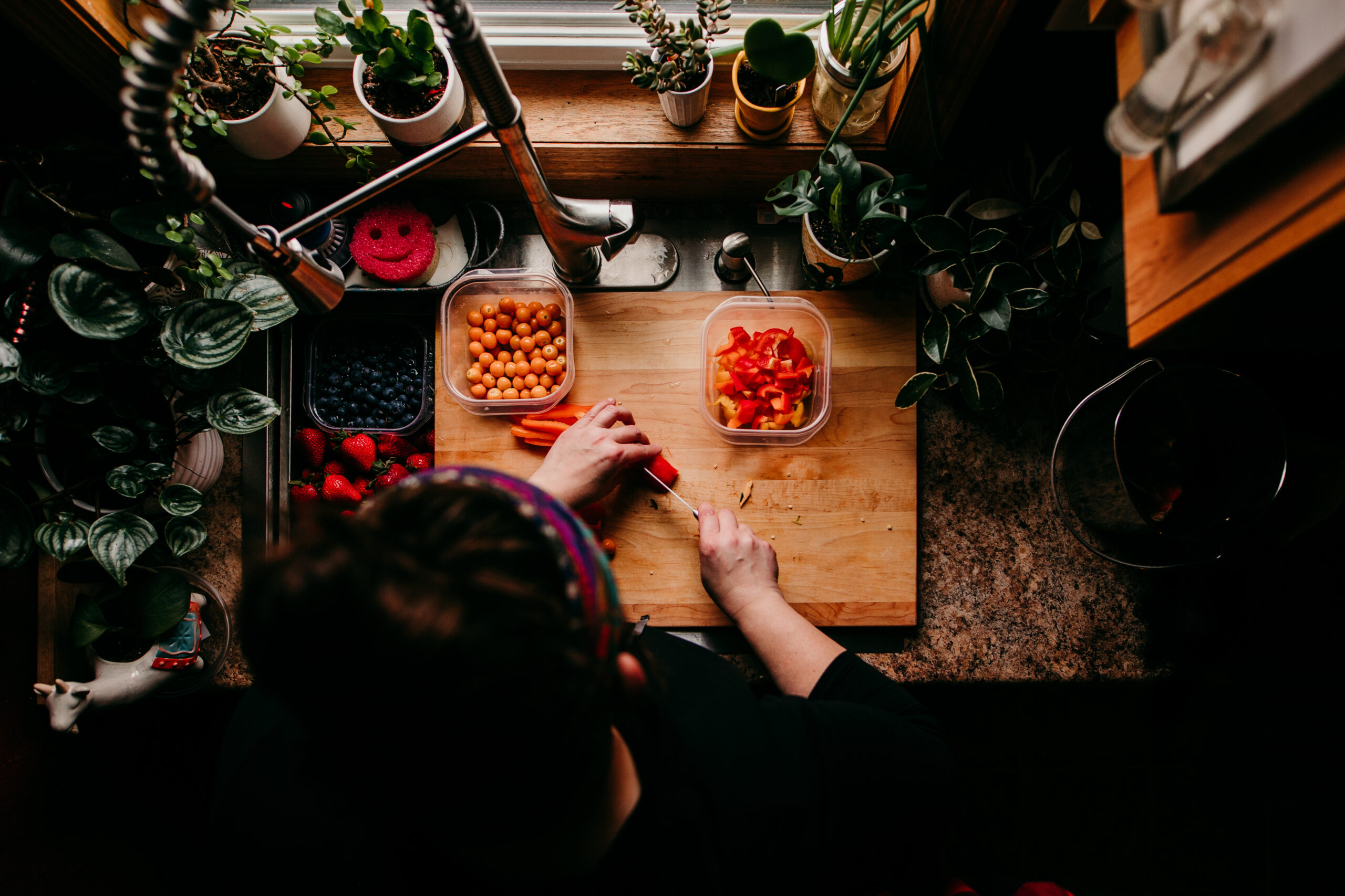 meal prep weekly veggies and fruits