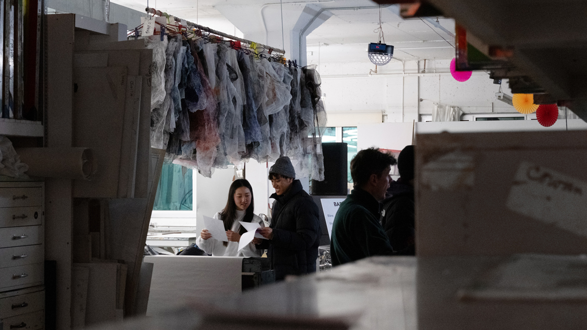 Nuit Blanche 2025, people enjoying festival at Atelier Circulaire